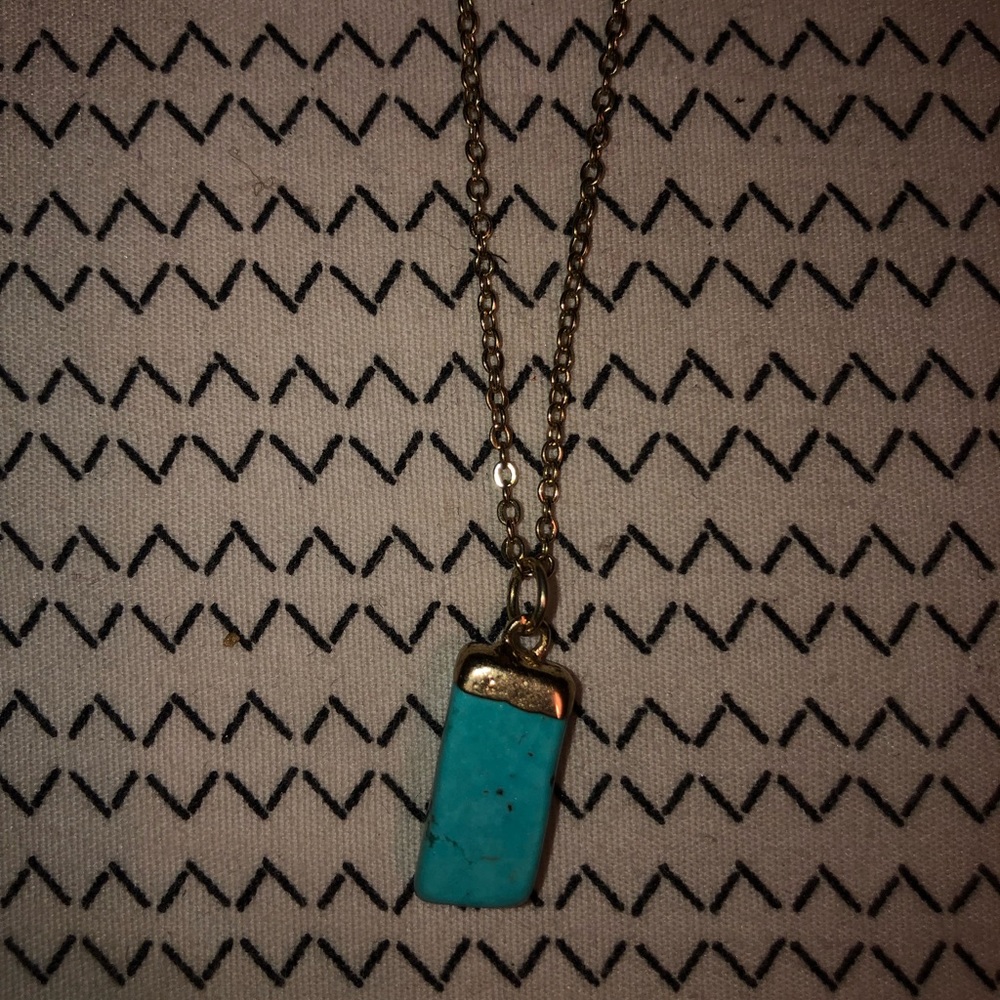turquoise pendant necklace